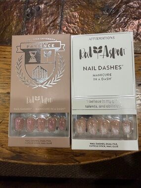 Red Aspen Sparkling Pink Nail Dashes - Manicure in a Dash